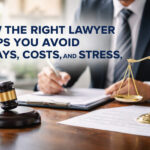 How the Right Lawyer Helps You Avoid Delays, Costs, and Stress